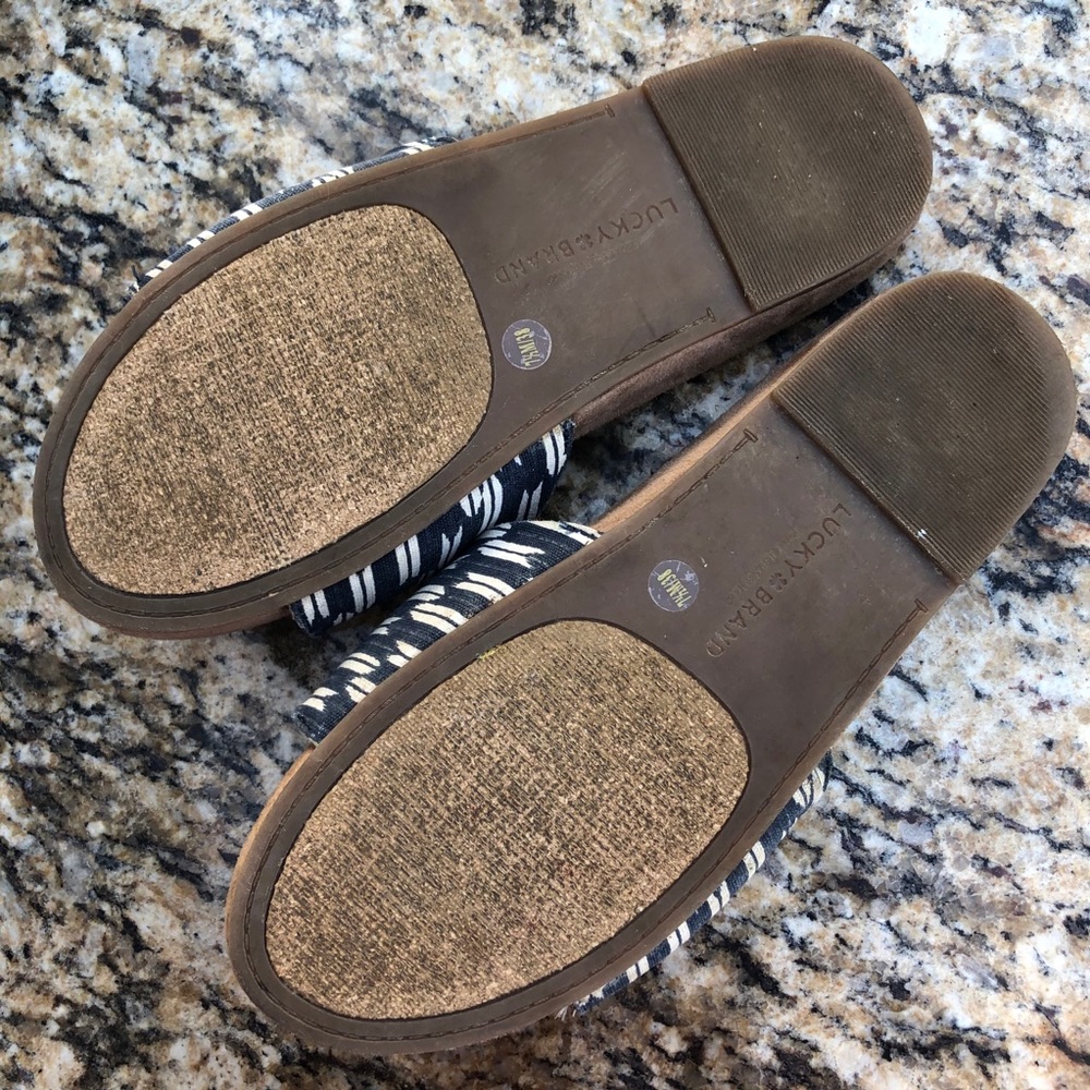 Lucky brand slippers size 7.5 - Picture 6 of 6
